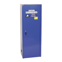 Eagle CRA-2310 Self Close One Door Corrosives Acids Safety Cabinet, 24 Gallons, Blue