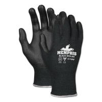 Memphis 9178NF Gloves, Kevlar/Nitrile Foam, Black, Large
