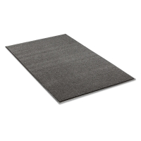 Crown Rely-On 3' x 5' Vinyl Back Polypropylene Indoor Wiper Floor Mat, Charcoal