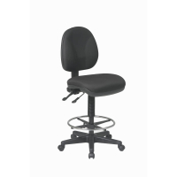 Office Star Work Smart DC Series Deluxe Ergonomic Drafting Chair	