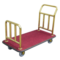 Vestil Deluxe Hotel Luggage Platform Cart