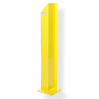 Bluff 48" H Right Overhead Door Track Guard (Shown in Yellow)