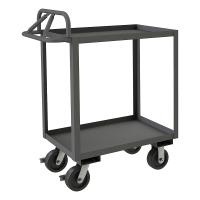 Durham Steel 2-Shelf 1200-3600 lb Load Stock Cart (phenolic casters)