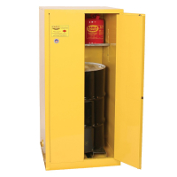 Eagle 1926 Fire Resistant Manual Drum Storage Cabinet, 55 Gal Drum (Example of Use)