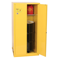 Eagle Self-Closing Fire Resistant Drum Storage Cabinet, 55 Gal