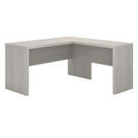 Bush Furniture 60" W L Shaped Credenza Desk (Shown in Light Grey)