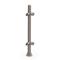 ADM EP5 Stainless Steel Corner Post for Bolted Sneeze Guards