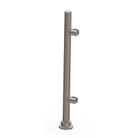 ADM EP5 Stainless Steel End Post for Bolted Sneeze Guards