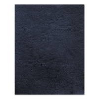 Fellowes 7.5 Mil Classic Grain Texture Binding Covers (Shown in Navy)