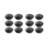 Ghent Rare Earth Magnets for Ghent Magnetic Glass Whiteboards, 12-Pack