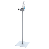 Testrite 36" H Hand Sanitizer Stand for Small Pump Dispenser (Hand sanitizer bottle not included)