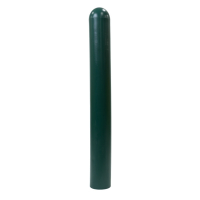 IdealShield 1/4" Thick LDPE 6" Bollard Cover 84" H (Shown in Forest Green)