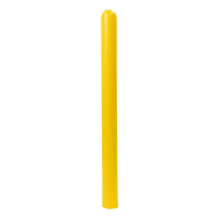 IdealShield 1/4" Thick LDPE 4" Bollard Cover 52" H (Shown in Yellow)