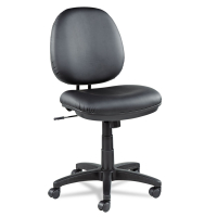 Alera Interval Swivel-Tilt Leather Mid-Back Task Chair