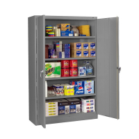 Tennsco Jumbo Storage Cabinets (Shown in Medium Grey)