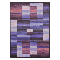 Joy Carpets Boomblox Rectangle Classroom Rug, Purple