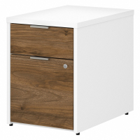 Bush Business Furniture Jamestown 2-Drawer Box/File Pedestal Cabinet