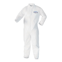 KleenGuard A40 Coveralls, X-Large, White, 25/Pack