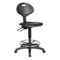 Office Star Work Smart Adjustable Footrest Ergonomic Drafting Chair