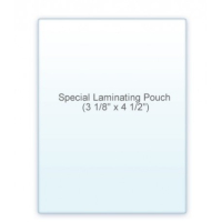 Akiles 10 Mil Special Card Size 3-1/8" x 4-1/2" Laminating Pouches (100 pcs)