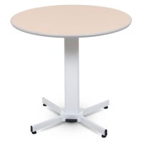 Luxor 32" Round Height Adjustable Pedestal Table