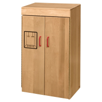 Wood Designs Maple Refrigerator Dramatic Play Set