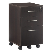 Mayline Medina MNBBF 3-Drawer Box/Box/File Mobile Pedestal Cabinet