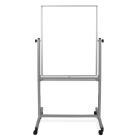 Luxor 2.5 x 3 Painted Steel Magnetic Mobile Reversible Whiteboard