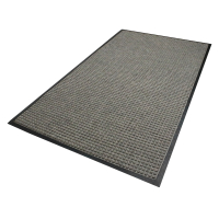 WaterHog 200 Rubber Back Polypropylene Indoor/Outdoor Scraper Floor Mats (Shown in Grey)