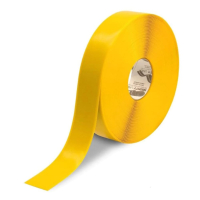 Mighty Line 2" x 100' 50 Mil PVC Floor & Aisle Marking Safety Tapes, Solid Colors (Shown in Yellow)