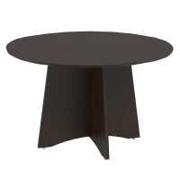 Mayline Medina MNCR48 48" Round Conference Table (Shown in Mocha)