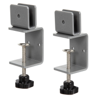 Boss Side Mounting Bracket for Clamp-On Sneeze Guards, Pack of 2 