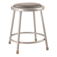 NPS 18" H Padded Round Science Lab Stool