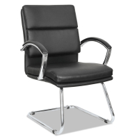 Alera Neratoli Slim Profile Leather Guest Chair