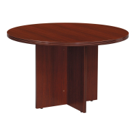 Office Star Napa NAP-27 42" Round Conference Table (Shown in Mahogany)