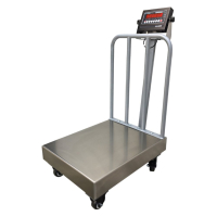 Optima Scale Portable Bench Scale, 500 Lb Capacity, 18" x 24" Platform