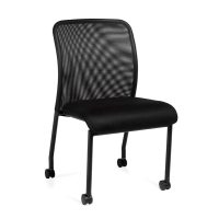 Offices to Go Mesh Mid-Back Guest Chair