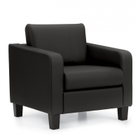 Offices to Go Luxhide Lounge Chair