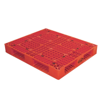 Vestil 48" W x 40" L 6600 lb Capacity Plastic Pallet, Red