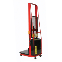 Wesco Powered Lift 1000 lb Load 60" to 80" Lift Electric Platform Stackers 
