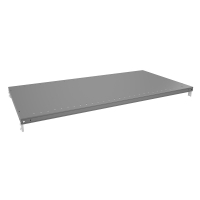 Tennsco Extra Shelves for Q-Line Storage Shelving Units, Medium Grey