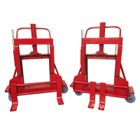 Rol-A-Lift 2000 lb Load Machinery Movers, Pair (Shown with Polyurethane Wheels)