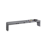 Tennsco Electronic Risers with End Supports for Workbenches