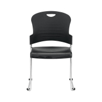 Eurotech Aire S5000 Plastic Stacking Guest Chair (Shown in Black)