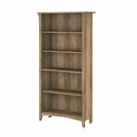 Bush Furniture Salinas Tall 5-Shelf Bookcase