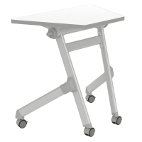 Safco Learn 33" W x 22" D Dry Erase Nesting Trapezoid Desk