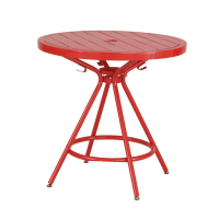 Safco CoGo 30" Round Steel Outdoor & Indoor Table