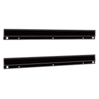 Safco E-Z Stor Steel Project Center Wall Mounting Brackets, Black