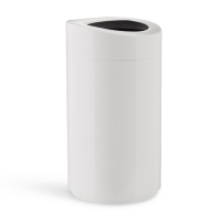 Safco 14 Gal. Open Top Trash Receptacle (Shown in White)