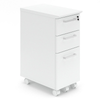 Safco Resi 3-Drawer B/B/F Desk Pedestal